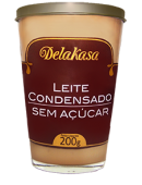 Leite Condensado sem Açúcar - 200g - Delakasa
